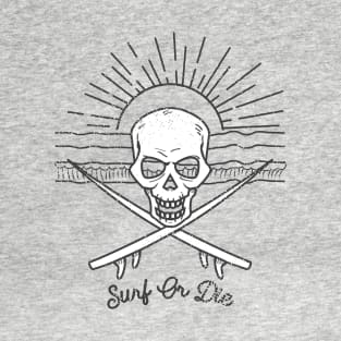 Skull Surfer T-Shirt